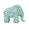 Herend Miniature Elephant Fishnet Figurine