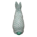 Herend Rabbit Sitting Up Fishnet Figurine