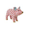 Herend Little Piggy, Standing Fishnet Figurine