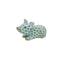 Herend Little Pig, Lying Fishnet Figurine