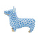 Herend Corgie Fishnet Figurine