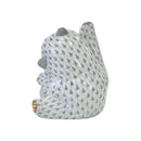 Herend Playful Panda Bear Fishnet Figurine