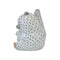 Herend Playful Panda Bear Fishnet Figurine