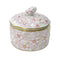 Herend Bonbonniere with Strawberry Knob - White and Pink