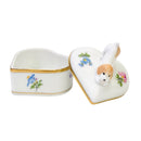 Herend Mille Fleur Heart-shaped Bonbonniere with Dog