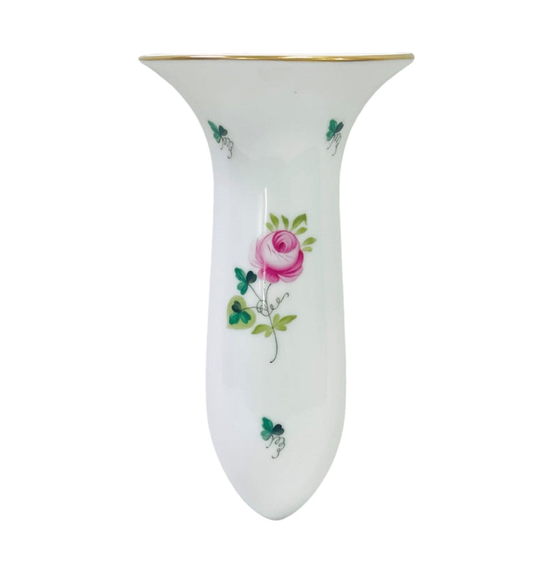 Herend Vienna Rose Wall-Hanging Vase