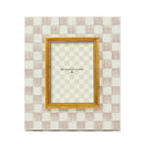 MacKenzie-Childs Mocha Check 5" x 7" Frame