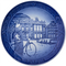 Royal Copenhagen Christmas Plate 2016 - Girl with Skates