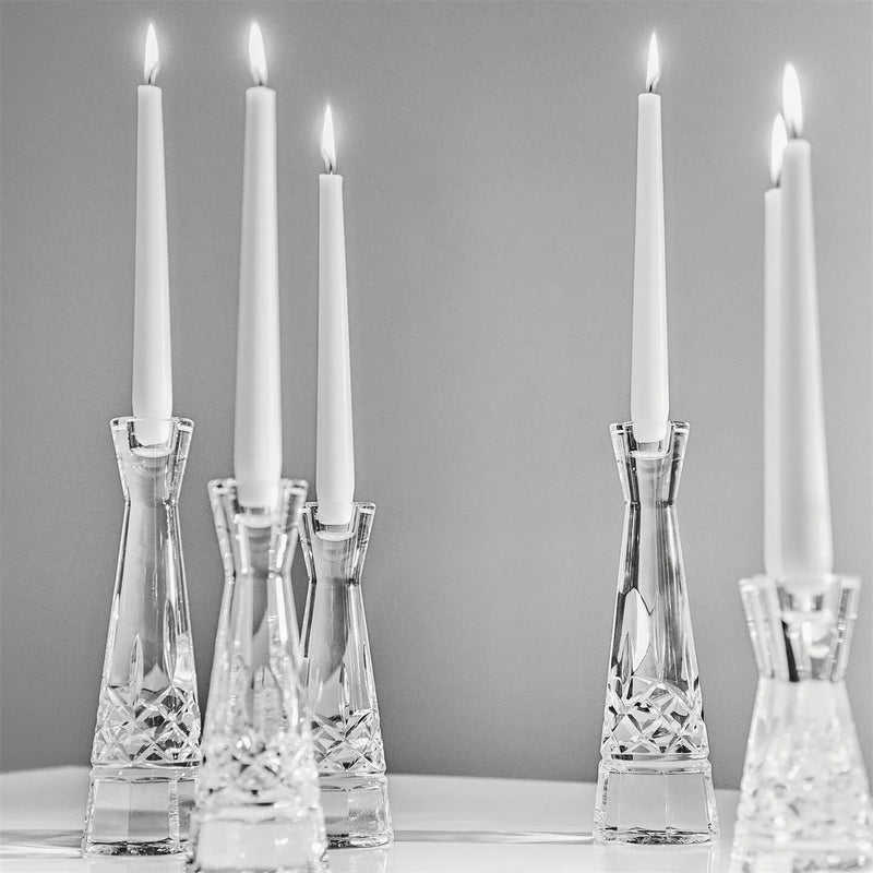 Waterford Crystal Lismore Candlestick Round 25cm, Set of 2