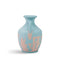 Wedgwood Iconic Portland Jasper Small Vase, Turquoise/Pink