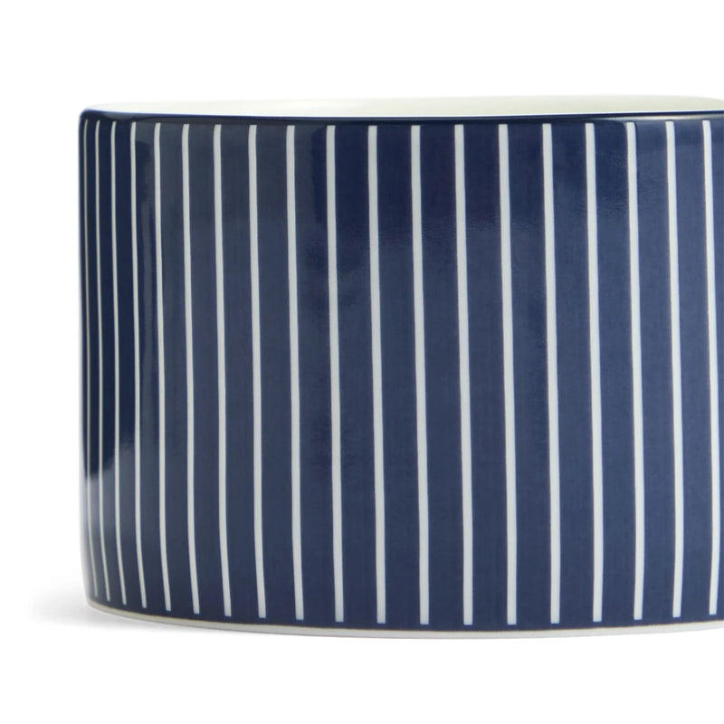 Wedgwood Gio Pinstripe Teacup & Saucer Blue