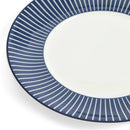 Wedgwood Gio Pinstripe Teacup & Saucer Blue