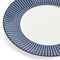 Wedgwood Gio Pinstripe Teacup & Saucer Blue
