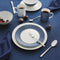 Wedgwood Gio Pinstripe Cereal Bowl Blue