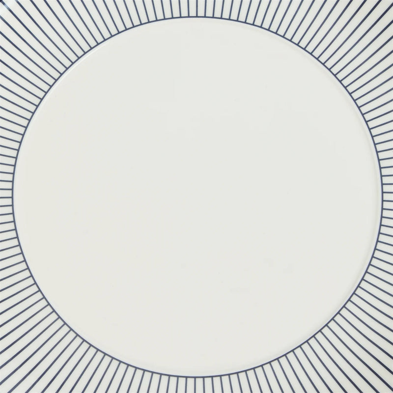 Wedgwood Gio Pinstripe Plate White