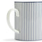Wedgwood Gio Pinstripe Mug White