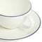 Wedgwood Gio Blue Teacup & Saucer