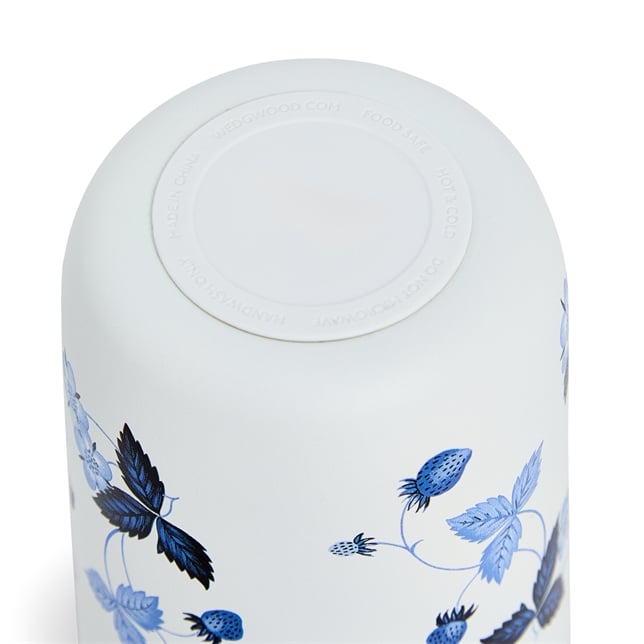 Wedgwood Wild Strawberry Inky Blue Beverage Tumbler