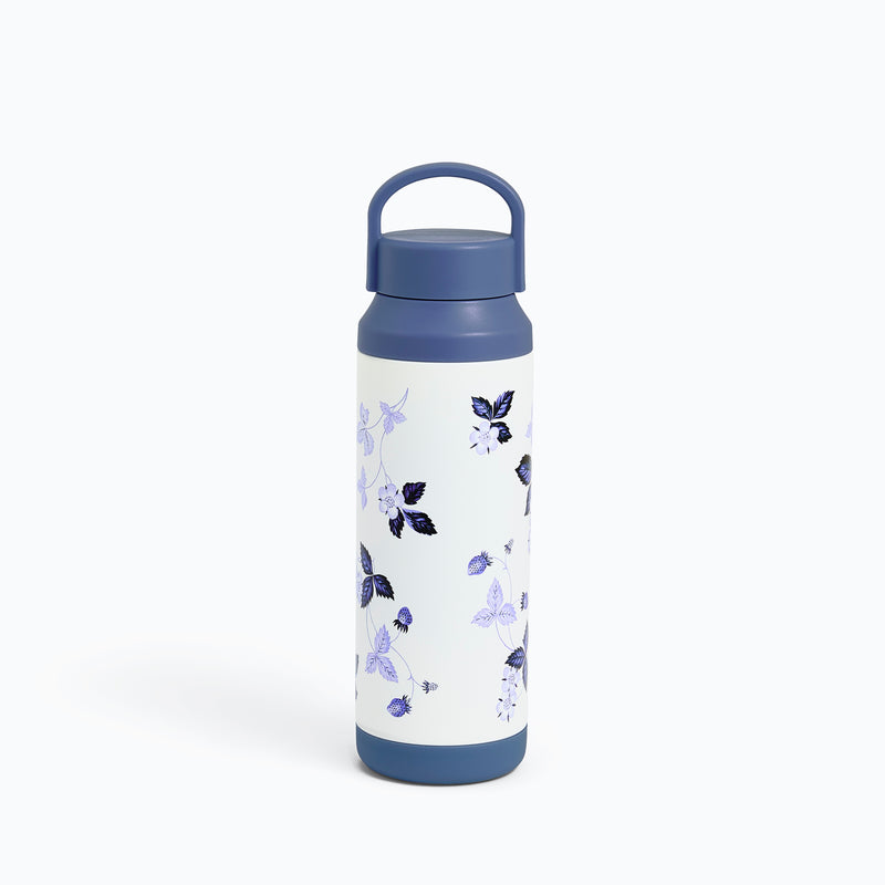 Wedgwood Wild Strawberry Inky Blue Insulated Bottle