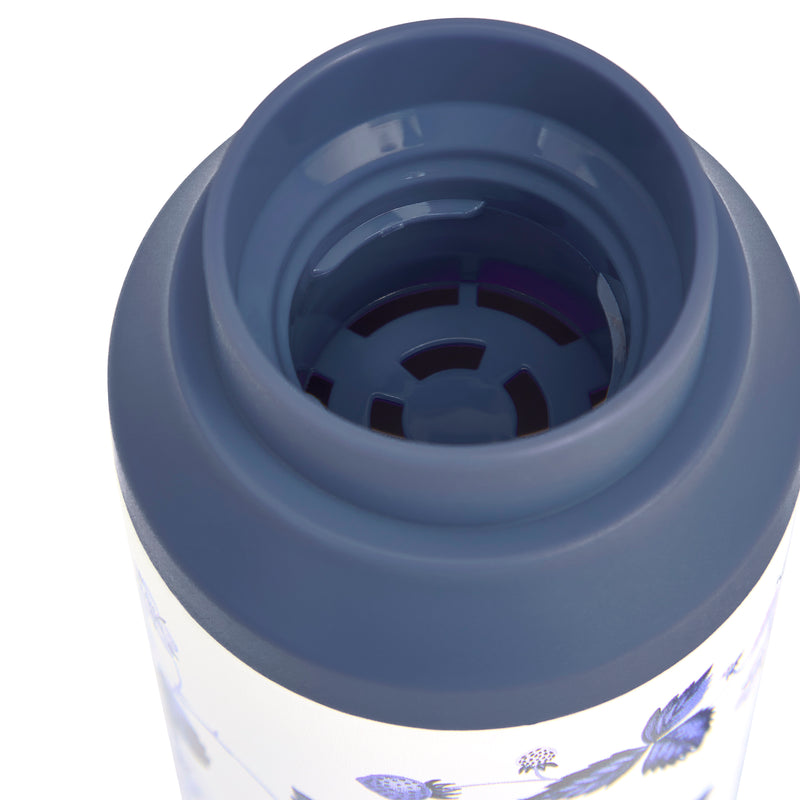 Wedgwood Wild Strawberry Inky Blue Insulated Bottle