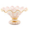 MacKenzie-Childs Rosy Check Ceramic Compote