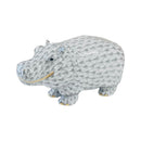 Herend Hippopotamus Fishnet Figurine