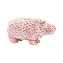 Herend Hippopotamus Fishnet Figurine