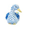 Herend Mallard Duck Fishnet Figurine