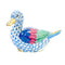 Herend Mallard Duck Fishnet Figurine
