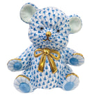 Herend Teddy Bear Fishnet Figurine