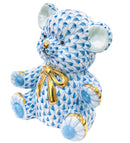 Herend Teddy Bear Fishnet Figurine