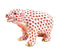 Herend Polar Bear Fishnet Figurine