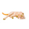 Herend Rolling Cat Fishnet Figurine