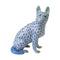 Herend German Sheperd Fishnet Figurine