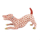 Herend Jack Russell Terrier Fishnet Figurine
