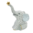 Herend Reach For The Stars Elephant Fishnet Figurine