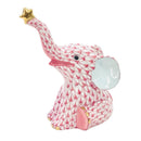 Herend Reach For The Stars Elephant Fishnet Figurine