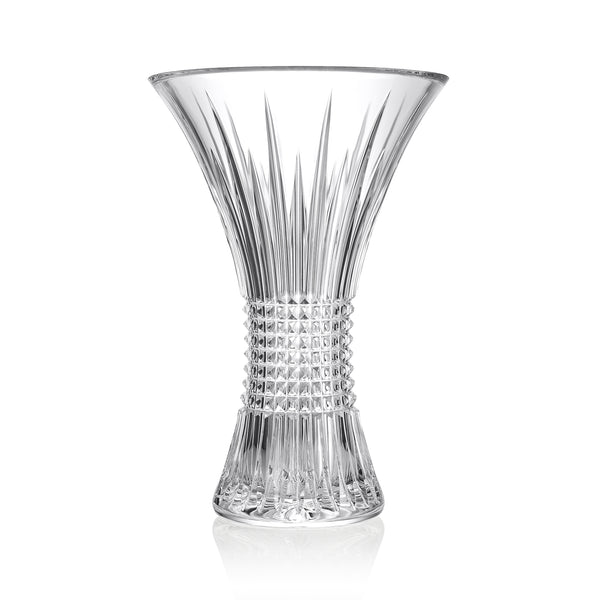 Waterford Crystal Lismore Diamond Anniversary Vase 35cm