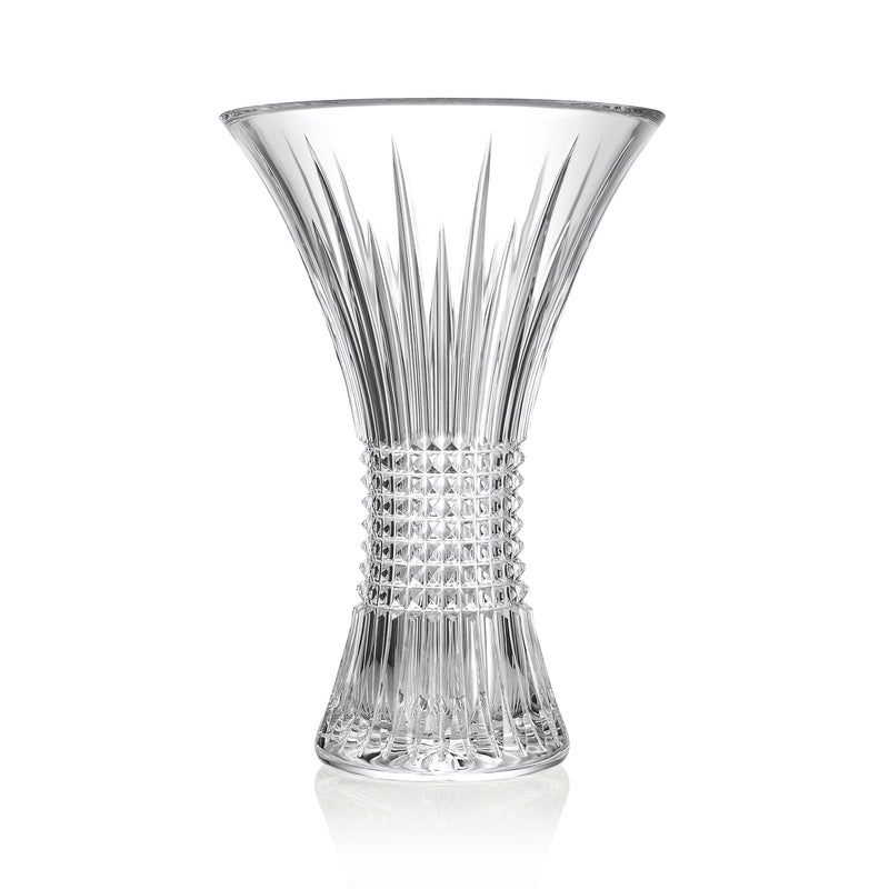 Waterford Crystal Lismore Diamond Anniversary Vase 35cm