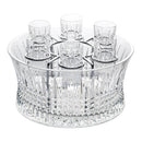 Waterford Crystal Lismore Diamond 7 Piece Vodka Chill Set