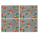 MacKenzie-Childs Flower Market Cork Back Placemats, Set of 4