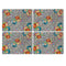 MacKenzie-Childs Flower Market Cork Back Placemats, Set of 4