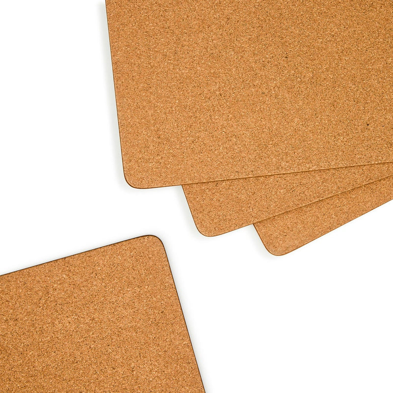 MacKenzie-Childs Sterling Check Cork Back Placemats, Set of 4