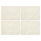 MacKenzie-Childs Mocha Check Cork Back Placemats, Set of 4