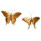 MacKenzie-Childs Courtly Check Butterfly Duo Wall Decor