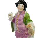 Meissen Figurine Man, Green Cape