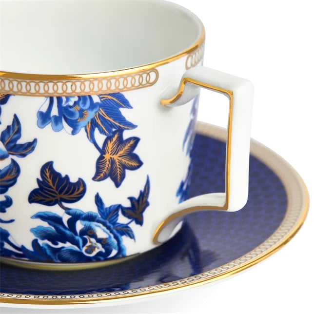 Wedgwood Hibiscus Teacup & Saucer