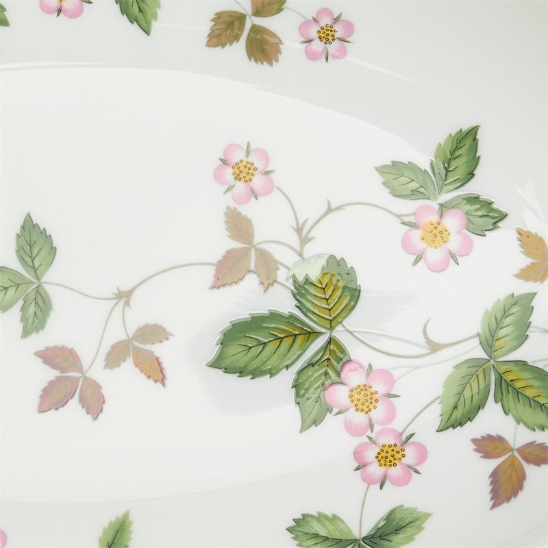 Wedgwood Wild Strawberry Oval Coupe Plate 26cm