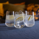 Dartington Cheers! Optic Tall Tumbler, Set of 4