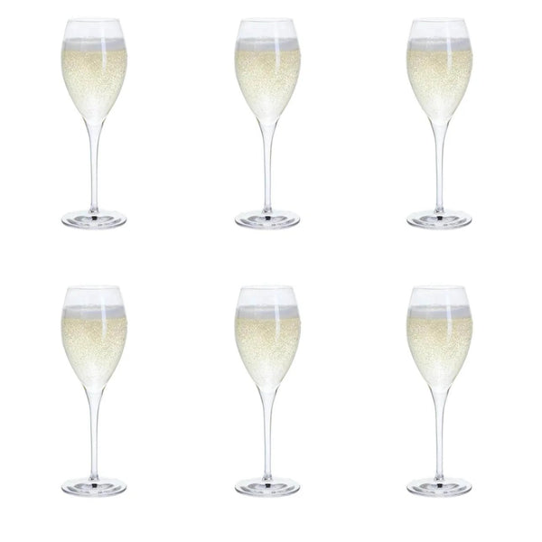 Dartington Prosecco Party Glasses, Set of 6